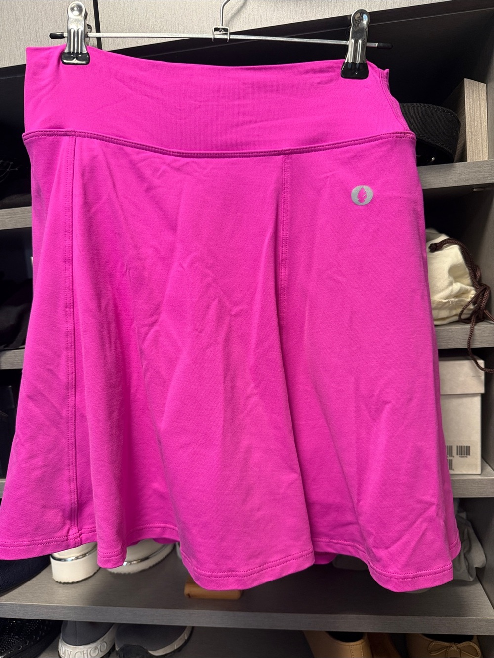 Skater Circle Skirt in Bright Pink - Performance Style S